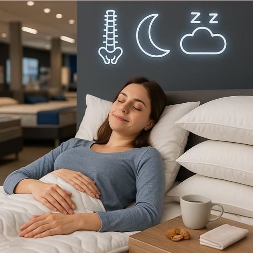 Como escolher o travesseiro e colchão certos para uma boa noite de sono